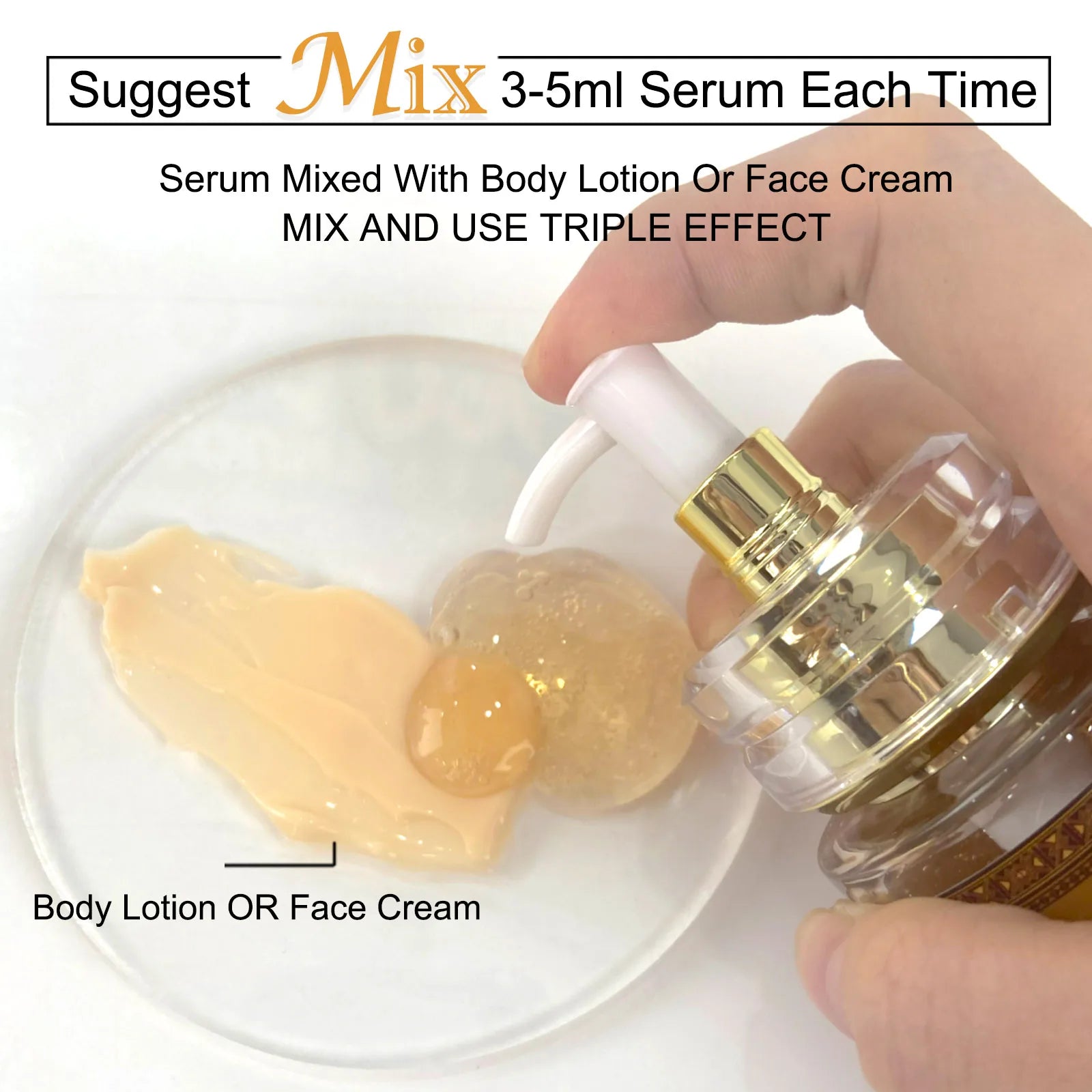 AILKE Skin Whitening Face Serum, Reduce Spots,