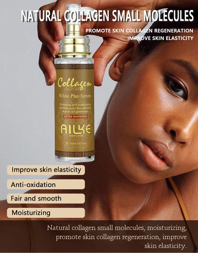 AILKE Skin Whitening Face Serum, Reduce Spots,