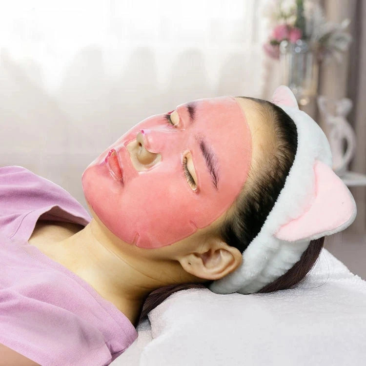 10pcs Crystal Collagen Gold Face Mask