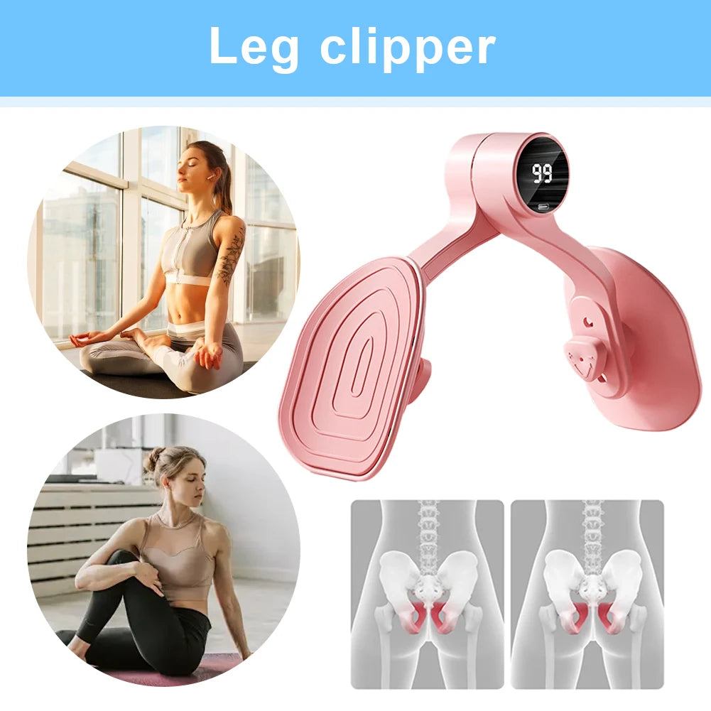 Pelvic Floor Muscle Trainer with Counter Hip and Inner Thigh Exercise Equipment for Arm Leg Thigh Yoga Fitness Equipment