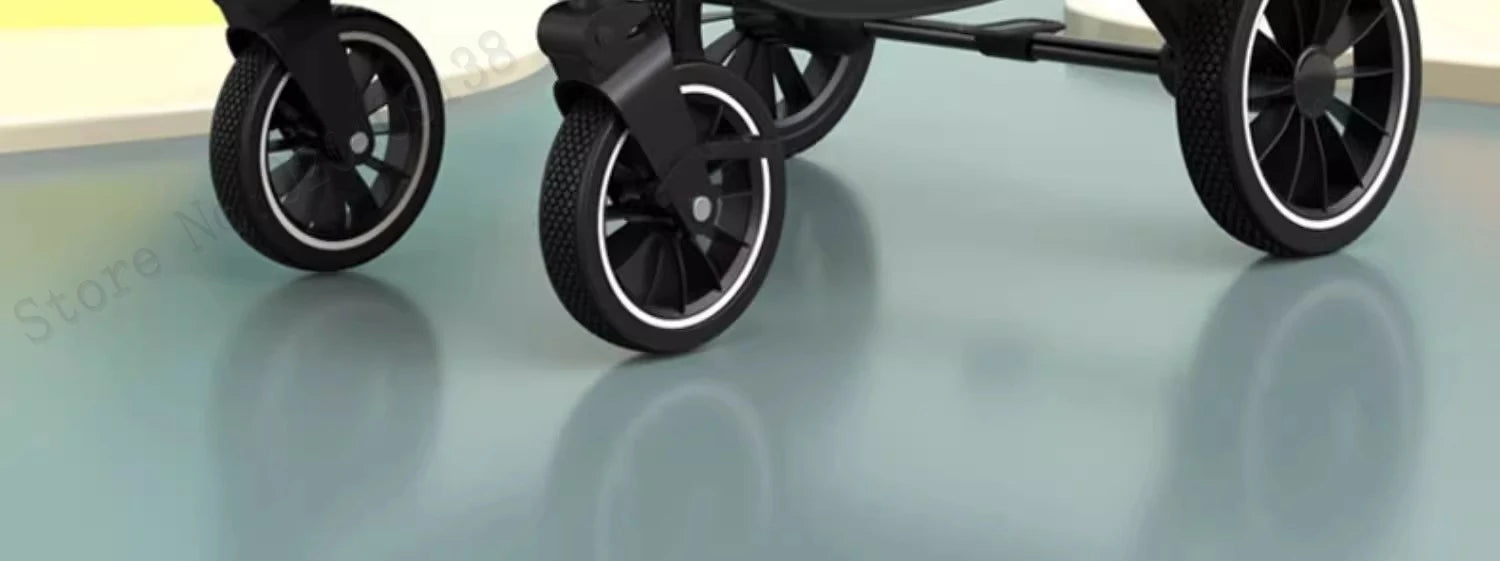 Two-way Lightweight baby stroller can sit