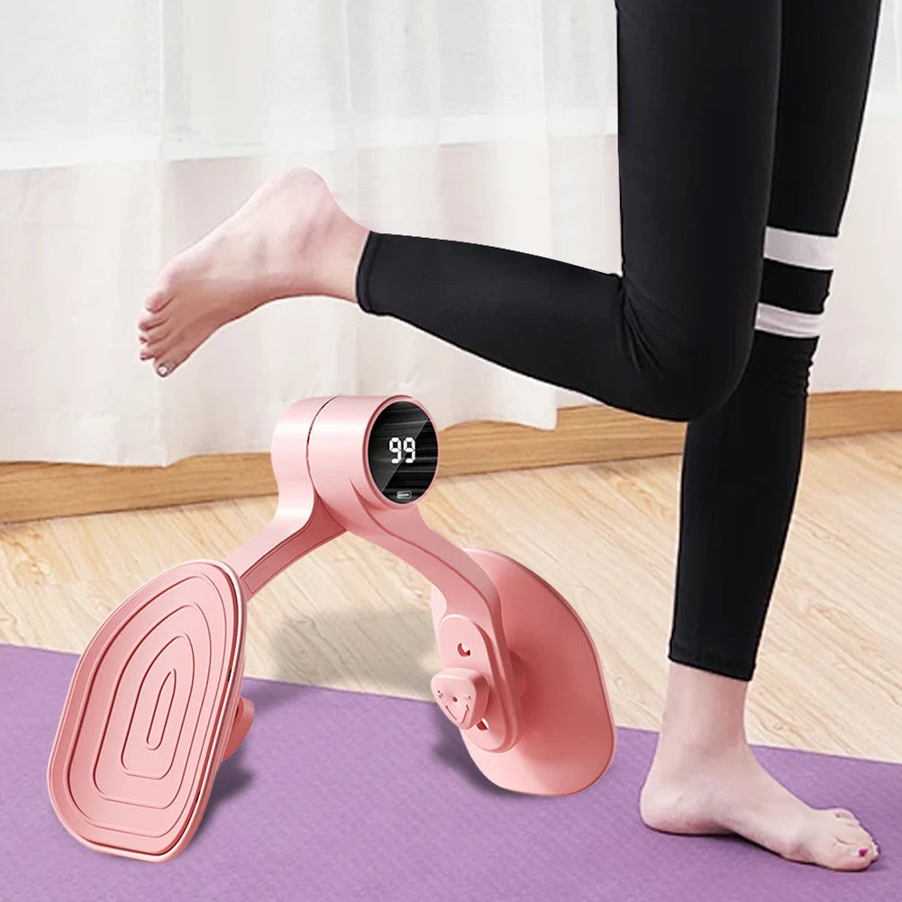 Pelvic Floor Muscle Trainer with Counter Hip and Inner Thigh Exercise Equipment for Arm Leg Thigh Yoga Fitness Equipment