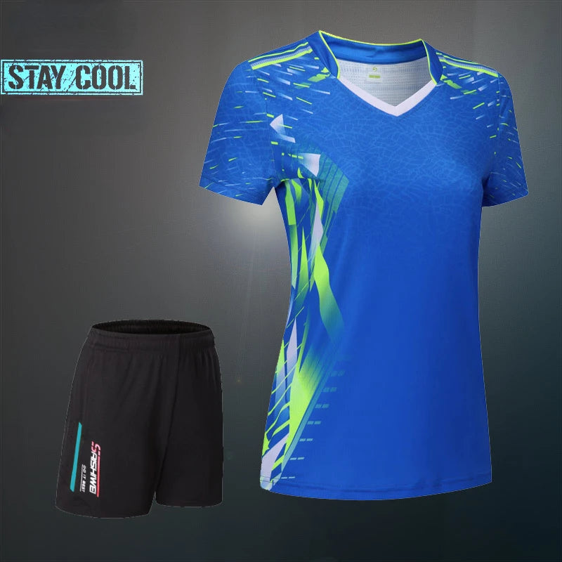 sport shorts jersey sport clothing sportswear badminton clothing for men short sleeve t-shirts