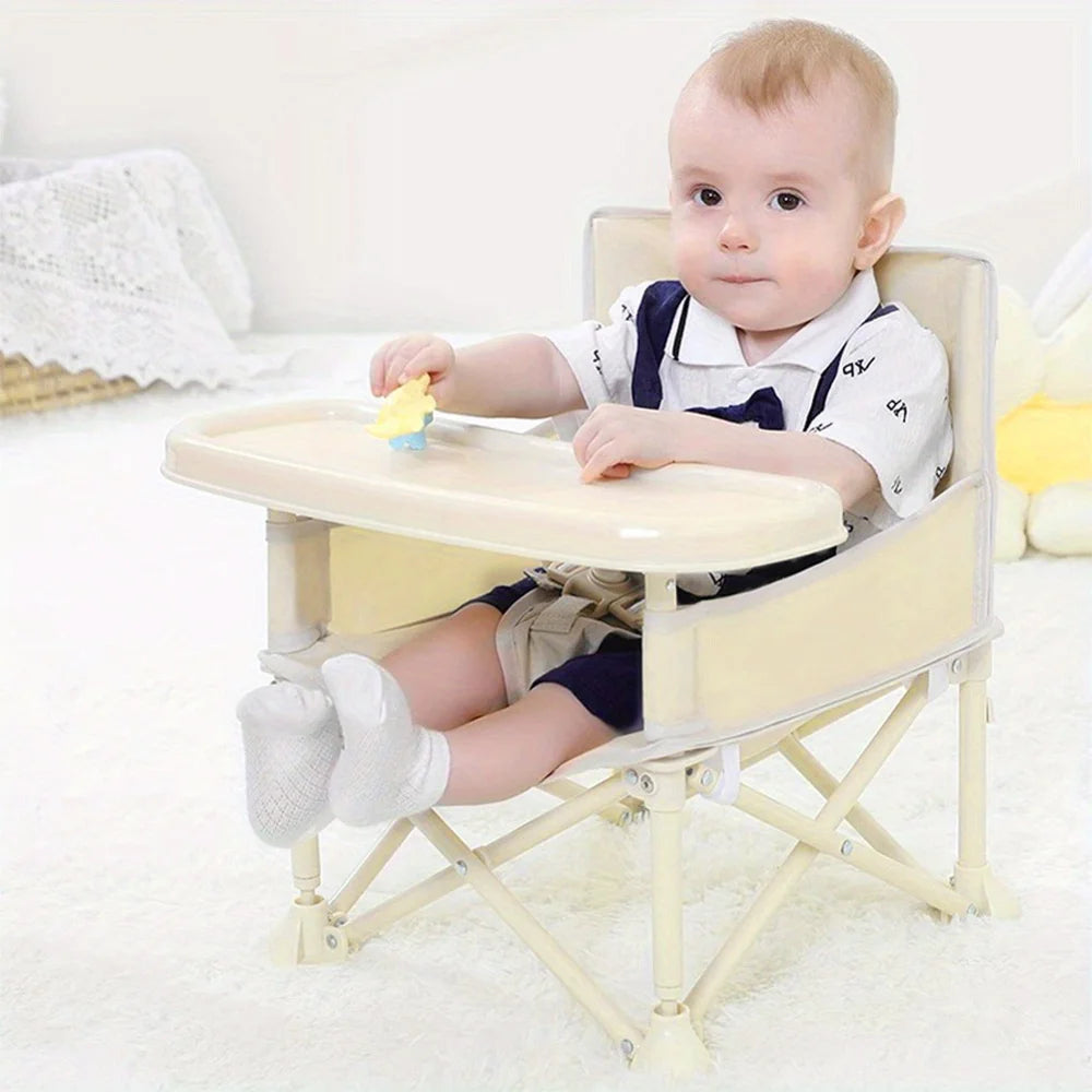 Stylish and Durable High Chair with Adjustable