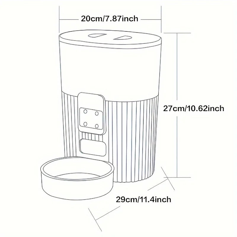 PAPIFEED cat automatic feeder dog fixed feeding