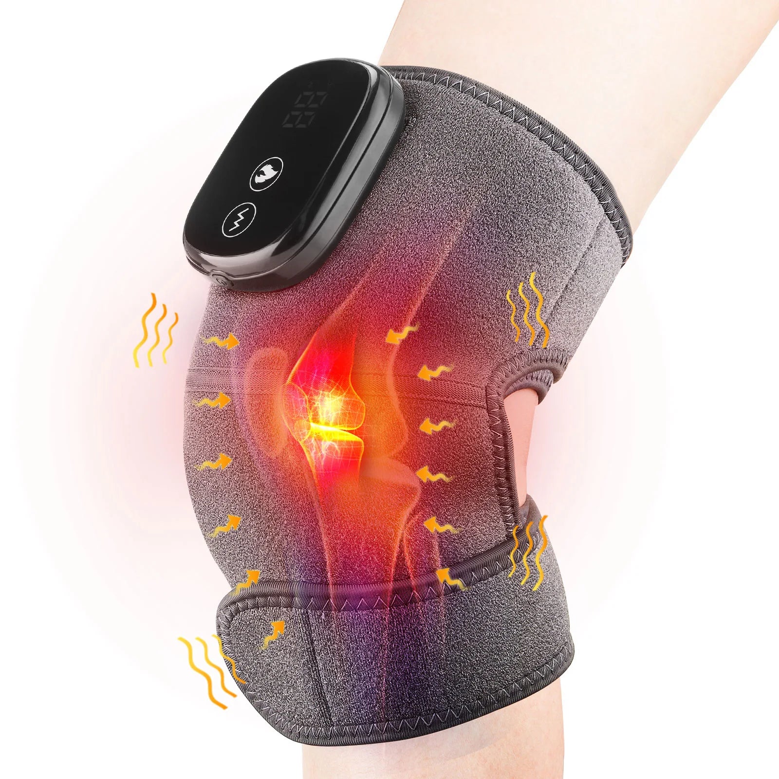 LED Display 3 Levels Heating Vabration Shoulder Massager Brace Heat Therapy Shoulder Bandage Arthritis Pain Relief Health Care