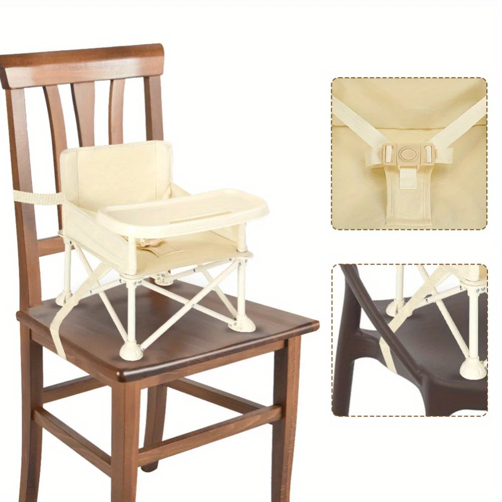 Stylish and Durable High Chair with Adjustable