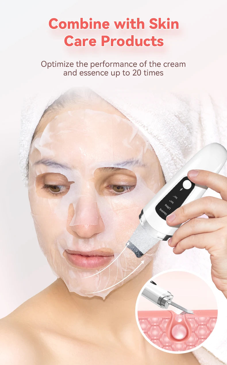 Skin Scrubber Face Spatula Facial Skin Exfoliator