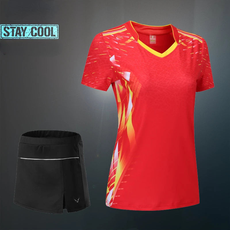 sport shorts jersey sport clothing sportswear badminton clothing for men short sleeve t-shirts