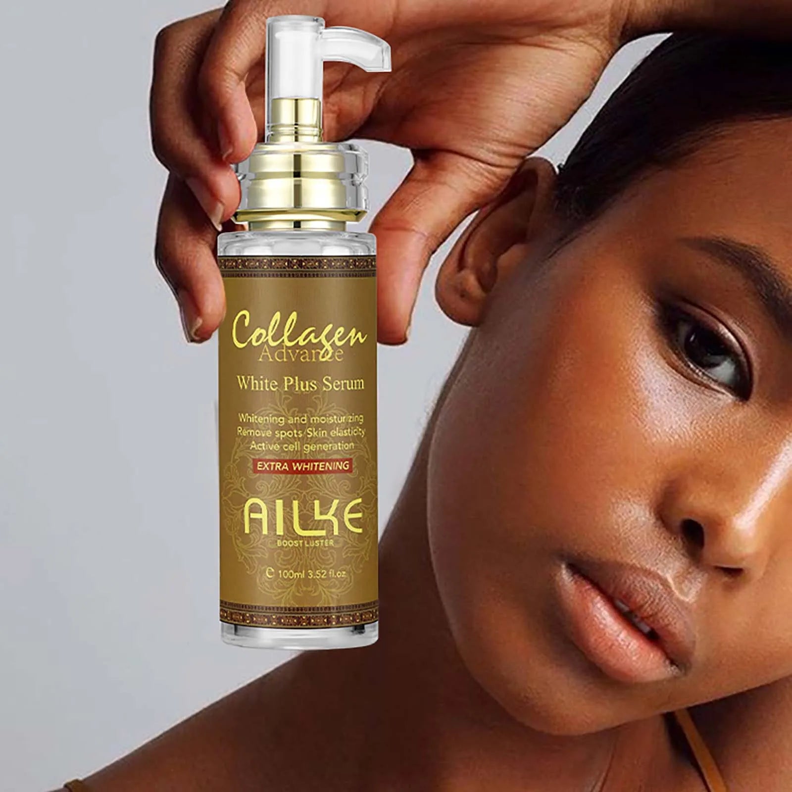 AILKE Skin Whitening Face Serum, Reduce Spots,