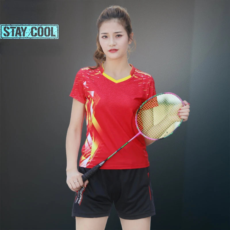 sport shorts jersey sport clothing sportswear badminton clothing for men short sleeve t-shirts