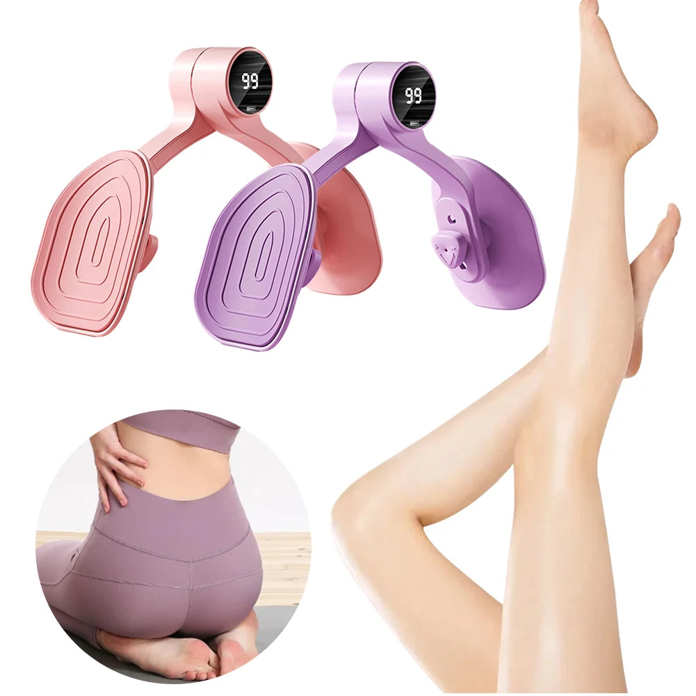 Pelvic Floor Muscle Trainer with Counter Hip and Inner Thigh Exercise Equipment for Arm Leg Thigh Yoga Fitness Equipment